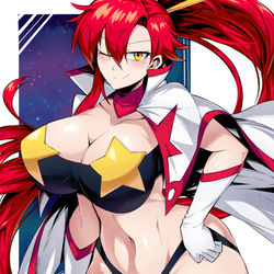This is a pixiv picture whose title is スペースヨーコ.
