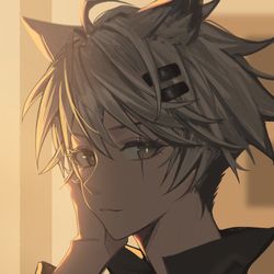 This is a pixiv picture whose title is 双狼.