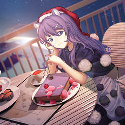 This is a pixiv picture whose title is 下午茶.