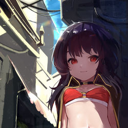 This is a pixiv picture whose title is 【EJAMI】委託-美好世界 惠惠.