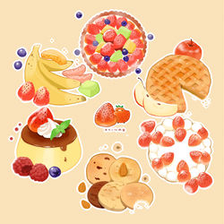 This is a pixiv picture whose title is スイーツの日.