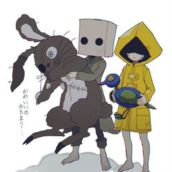 This is a pixiv picture whose title is LittleNightmares.