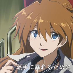This is a pixiv picture whose title is 劇場版がまだ見れないのでヤケクソで描きました.