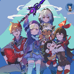 This is a pixiv picture whose title is 原神のログ.