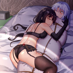 This is a pixiv picture whose title is 震惊！妙龄少女竟被精灵.......