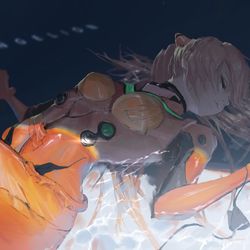 This is a pixiv picture whose title is Asuka Langley.