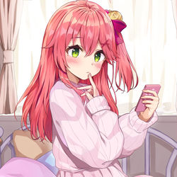 This is a pixiv picture whose title is みこち.