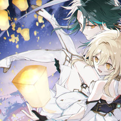 This is a pixiv picture whose title is 「綺麗だね」.