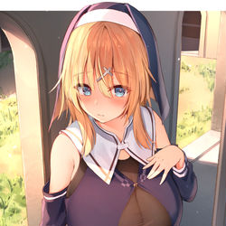 This is a pixiv picture whose title is シスターさん.