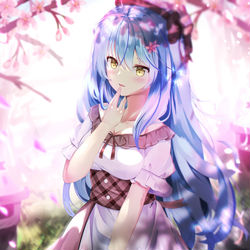 This is a pixiv picture whose title is 雪花ラミィ.