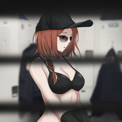This is a pixiv picture whose title is How ash moving her tail.