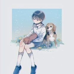 This is a pixiv picture whose title is はっぴー.