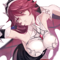 This is a pixiv picture whose title is ロサリアさん.