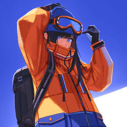 This is a pixiv picture whose title is 無題.