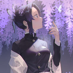 This is a pixiv picture whose title is 🦋.