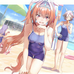 This is a pixiv picture whose title is 合宿.
