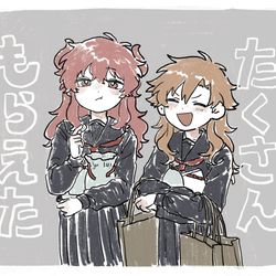 This is a pixiv picture whose title is はぴほわ.
