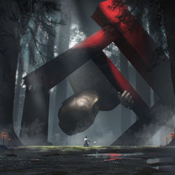 This is a pixiv picture whose title is 神域侵犯.