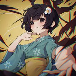 This is a pixiv picture whose title is つきひフェニックス.
