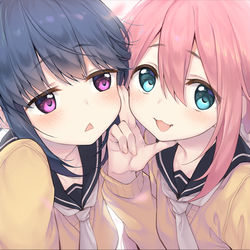 This is a pixiv picture whose title is はるのとなり.