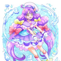 This is a pixiv picture whose title is キュアコーラル.