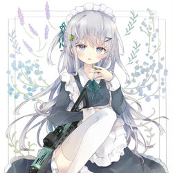This is a pixiv picture whose title is ☘.