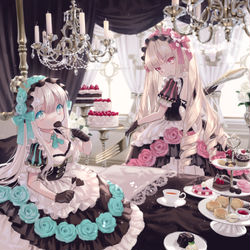 This is a pixiv picture whose title is Chocolate.