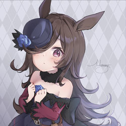 This is a pixiv picture whose title is ライスシャワー.