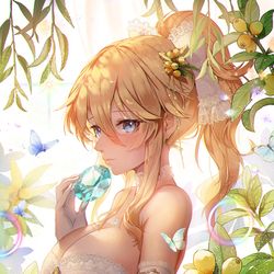 This is a pixiv picture whose title is ウェディングジン.