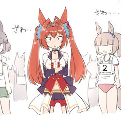 This is a pixiv picture whose title is ダイワ浮かーレット.