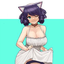This is a pixiv picture whose title is cyan.