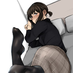 This is a pixiv picture whose title is 同期ちゃん.