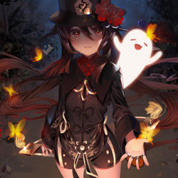 This is a pixiv picture whose title is Papilio Charontis.