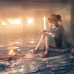 This is a pixiv picture whose title is とあるお嬢のデスゲーム.