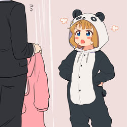 This is a pixiv picture whose title is ちょっと、お兄ちゃん！.