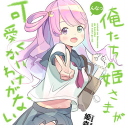 This is a pixiv picture whose title is 141日目『俺たちの姫さまが可愛くないわけがない』.