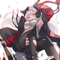 This is a pixiv picture whose title is フロストリーフ　霜叶.