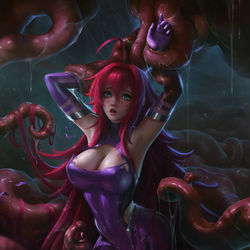 This is a pixiv picture whose title is Rias Gremory High School DxD.