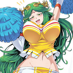 This is a pixiv picture whose title is チアガールパルテナ様.