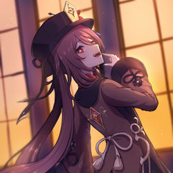 This is a pixiv picture whose title is 胡桃ちゃん.