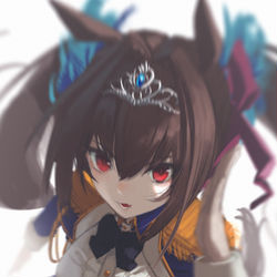 This is a pixiv picture whose title is ダイワスカーレット.