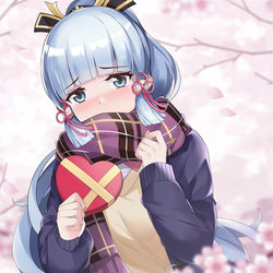 This is a pixiv picture whose title is 神里凌华.