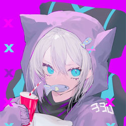 This is a pixiv picture whose title is 花芽すみれ.