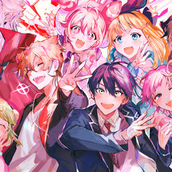 This is a pixiv picture whose title is 2期生3周年！.
