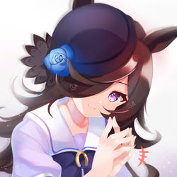 This is a pixiv picture whose title is ライスシャワー.
