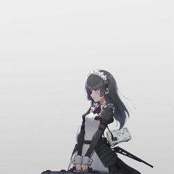 This is a pixiv picture whose title is タクティカルメイド.