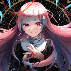 This is a pixiv picture whose title is 愛して.