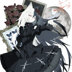 This is a pixiv picture whose title is ♱.