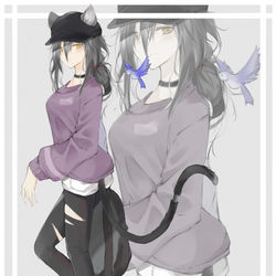 This is a pixiv picture whose title is 方舟春着.