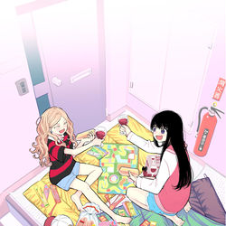 This is a pixiv picture whose title is ふたりエスケープ ②.